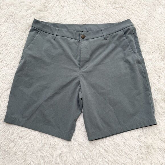 Men Lululemon ABC Classic-Fit Short 9" *WovenAir in Belgian Blue Size 36 - Picture 3 of 7